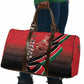 Jamhuri Ya Kenya Travel Bag Patriotic Lion With Flag