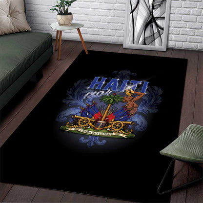 Haiti 1804 Area Rug Haitian Heritage Month
