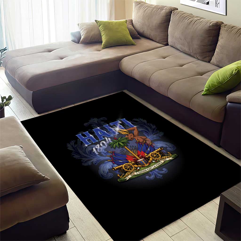 Haiti 1804 Area Rug Haitian Heritage Month