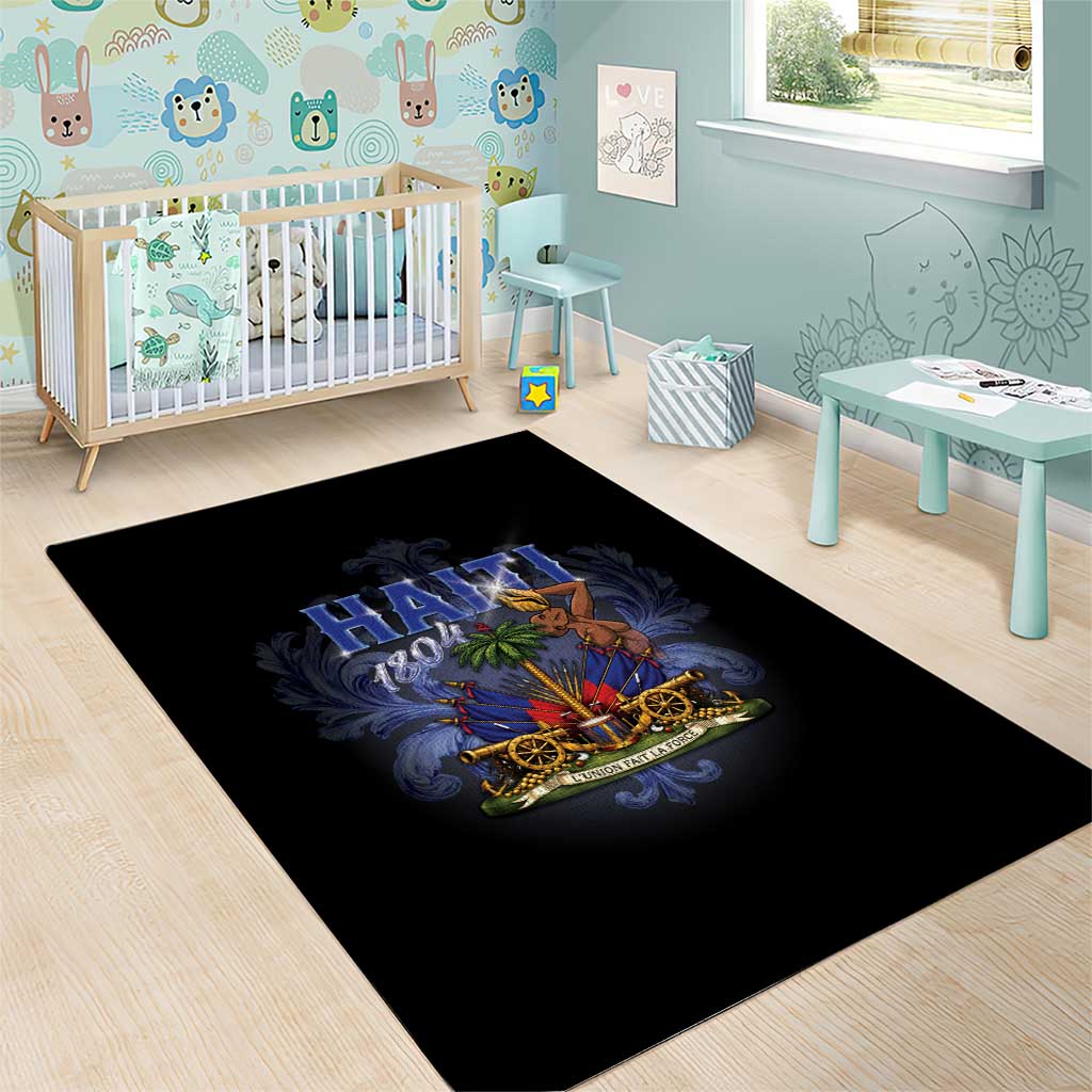 Haiti 1804 Area Rug Haitian Heritage Month