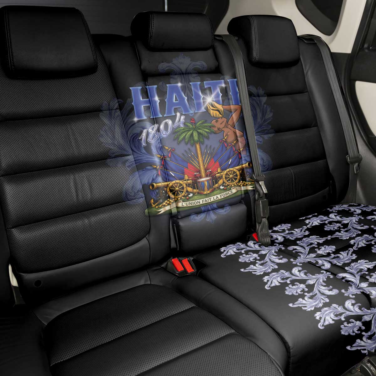 Haiti 1804 Back Car Seat Cover Haitian Heritage Month