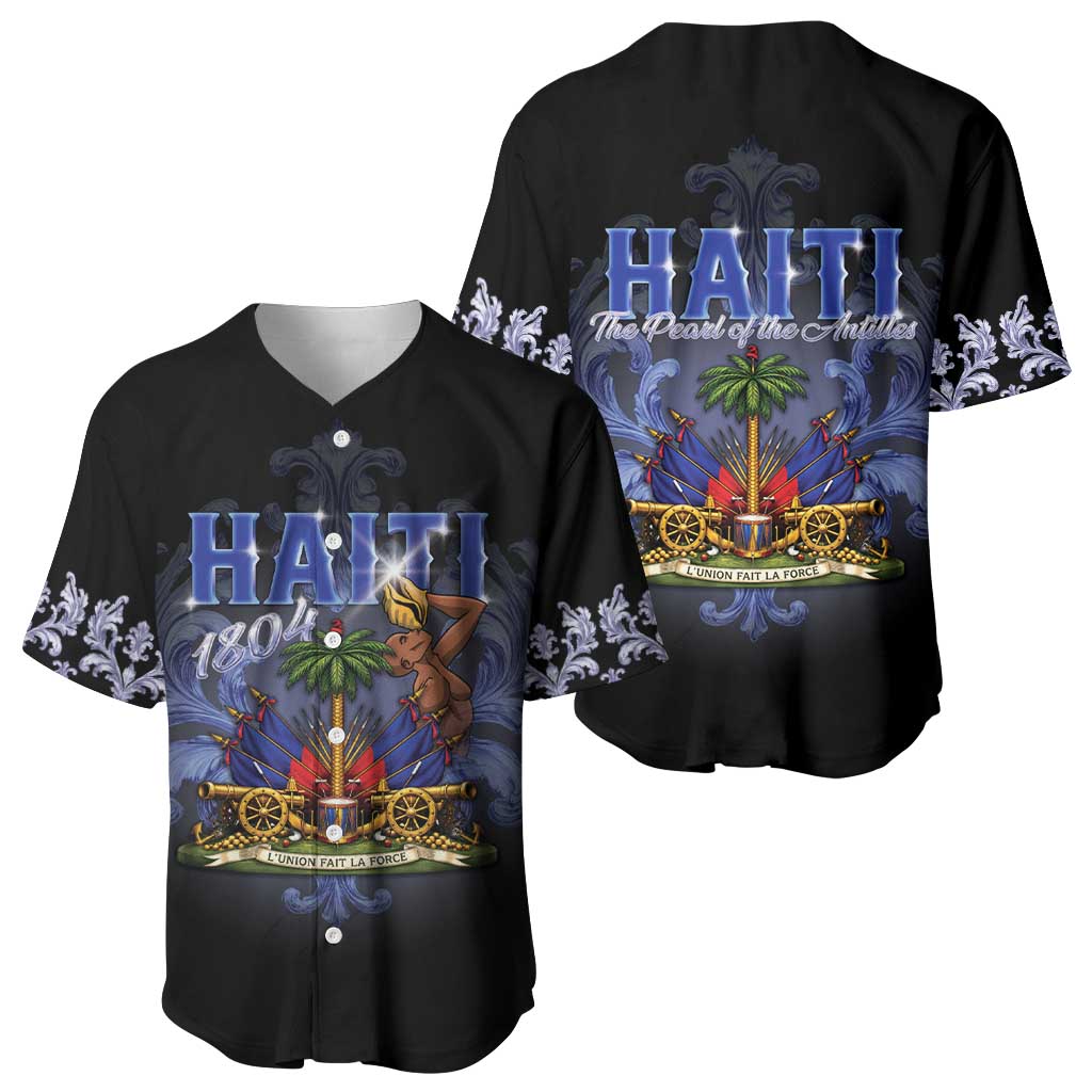 Haiti 1804 Baseball Jersey Haitian Heritage Month