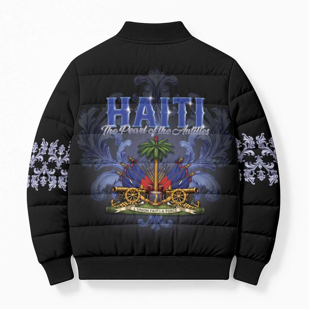 Haiti 1804 Bomber Puffer Jacket Haitian Heritage Month