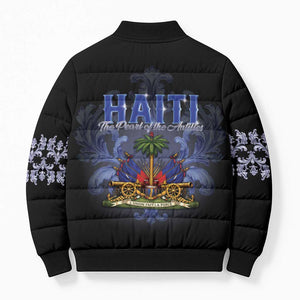 Haiti 1804 Bomber Puffer Jacket Haitian Heritage Month