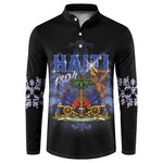 Haiti 1804 Button Sweatshirt Haitian Heritage Month