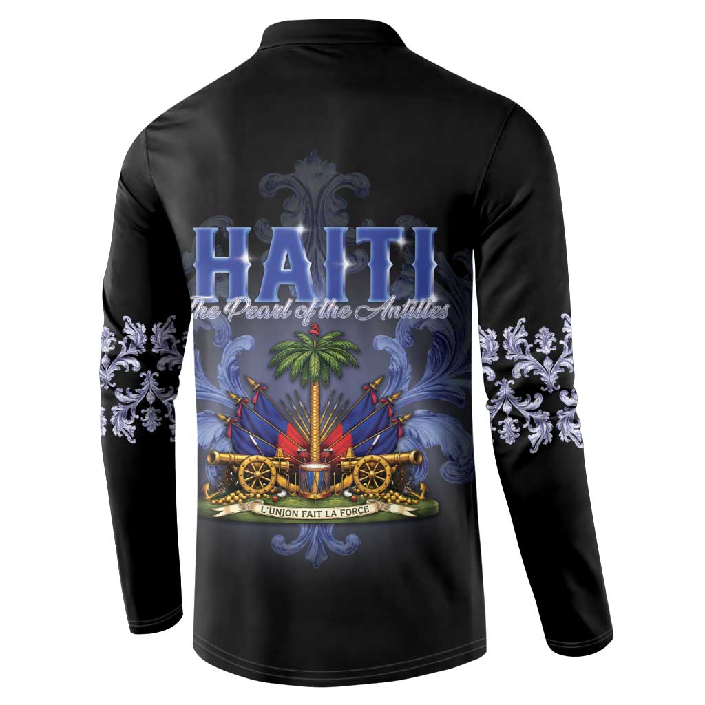 Haiti 1804 Button Sweatshirt Haitian Heritage Month