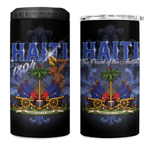 Haiti 1804 4 in 1 Can Cooler Tumbler Haitian Heritage Month
