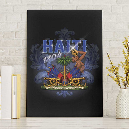 Haiti 1804 Canvas Wall Art Haitian Heritage Month