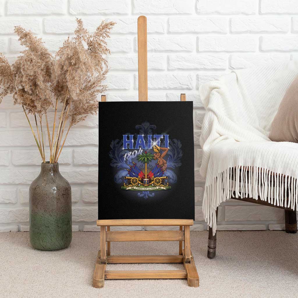 Haiti 1804 Canvas Wall Art Haitian Heritage Month