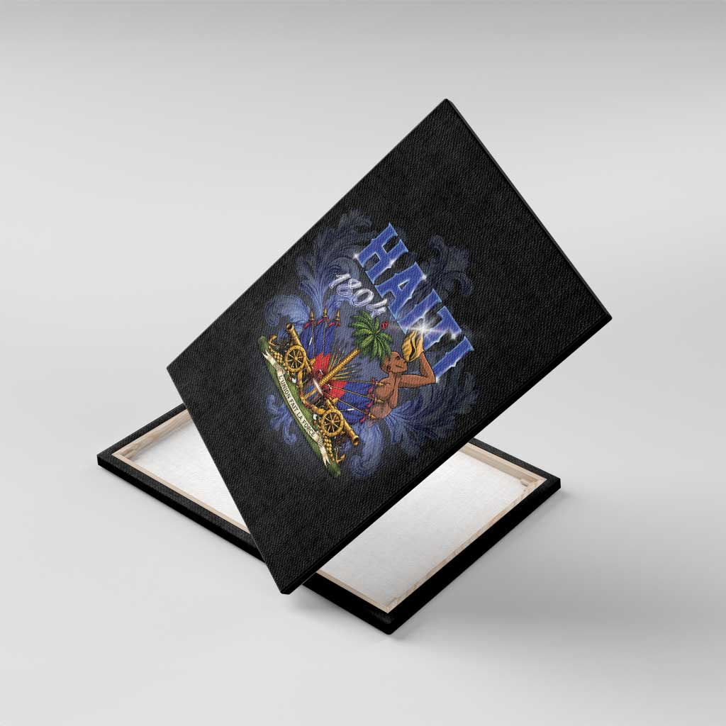 Haiti 1804 Canvas Wall Art Haitian Heritage Month