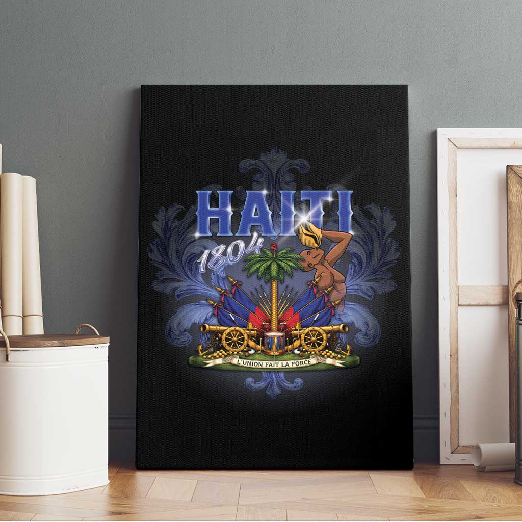 Haiti 1804 Canvas Wall Art Haitian Heritage Month