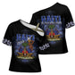 Haiti 1804 Cross Shoulder Shirt Haitian Heritage Month
