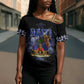 Haiti 1804 Cross Shoulder Shirt Haitian Heritage Month