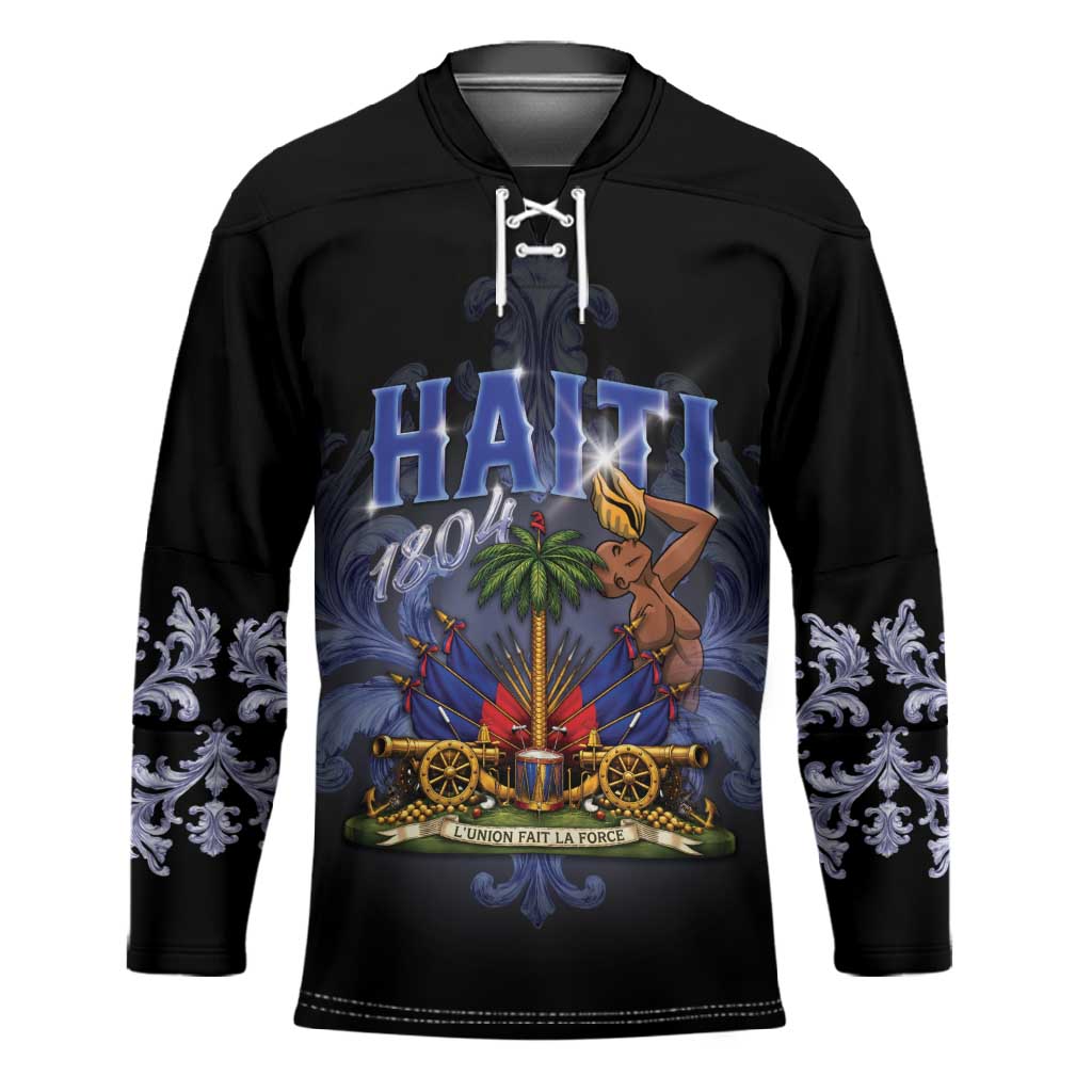 Haiti 1804 Hockey Jersey Haitian Heritage Month
