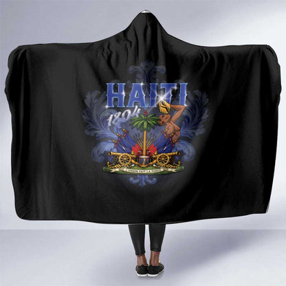 Haiti 1804 Hooded Blanket Haitian Heritage Month