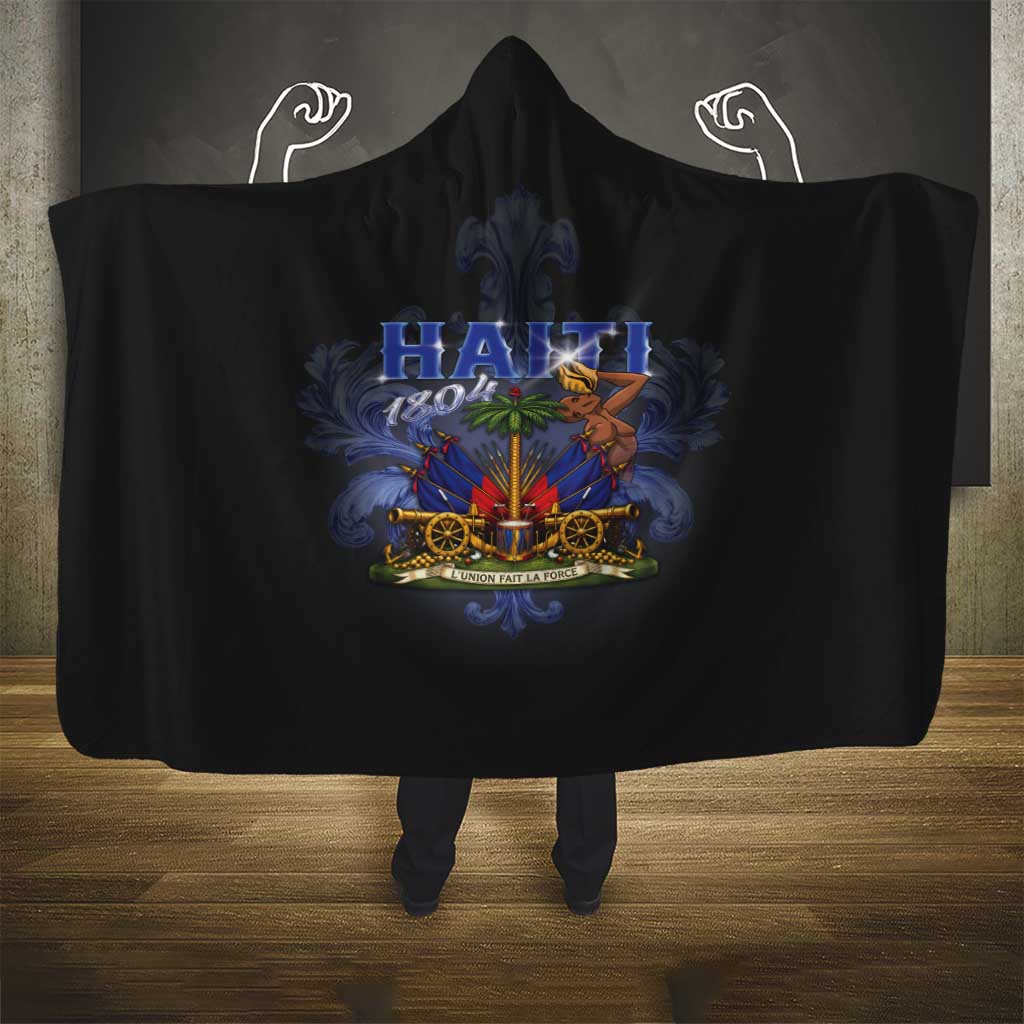 Haiti 1804 Hooded Blanket Haitian Heritage Month