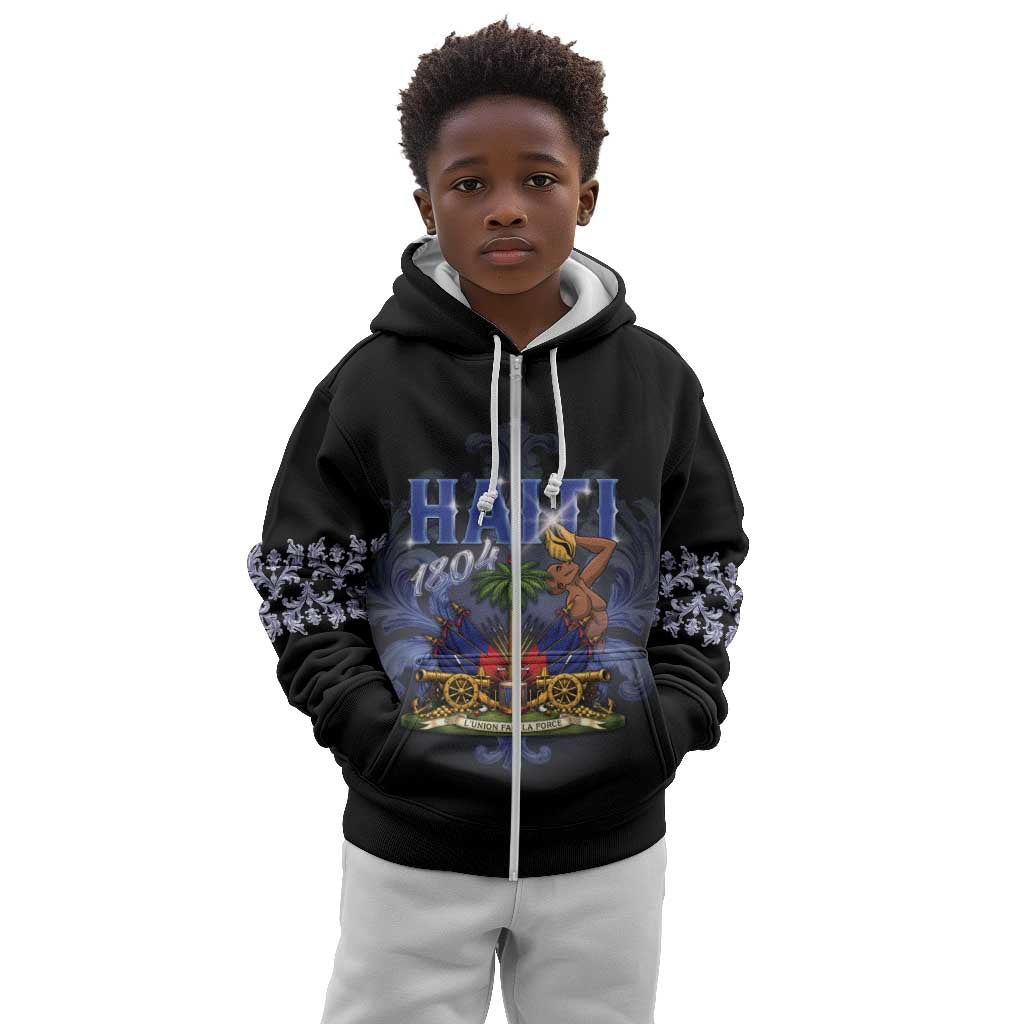 Haiti 1804 Kid Hoodie Haitian Heritage Month