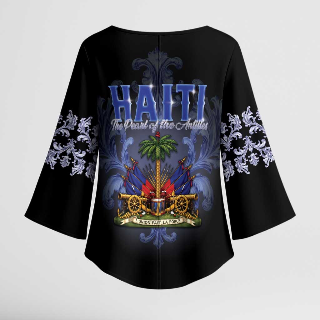 Haiti 1804 Kimono Sleeve Blouse Haitian Heritage Month