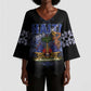 Haiti 1804 Kimono Sleeve Blouse Haitian Heritage Month