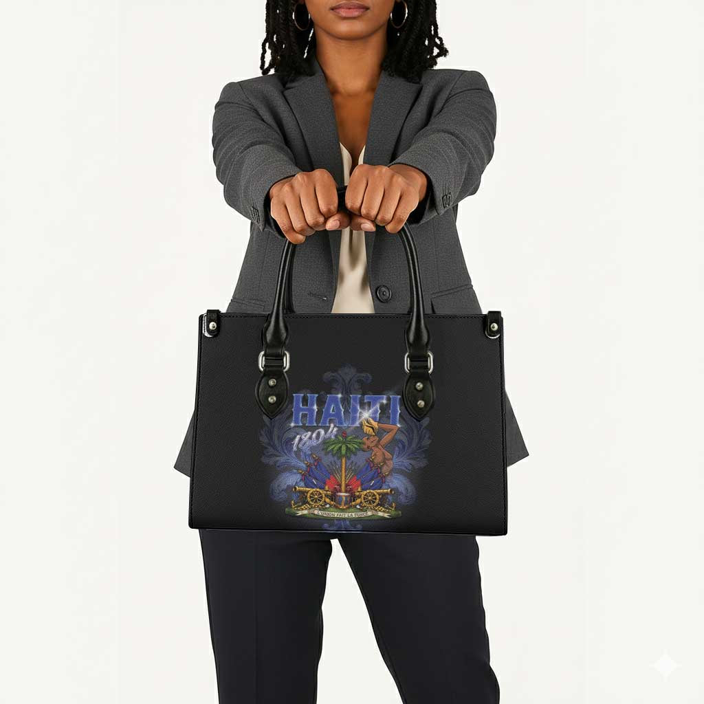 Haiti 1804 Leather Bag Haitian Heritage Month