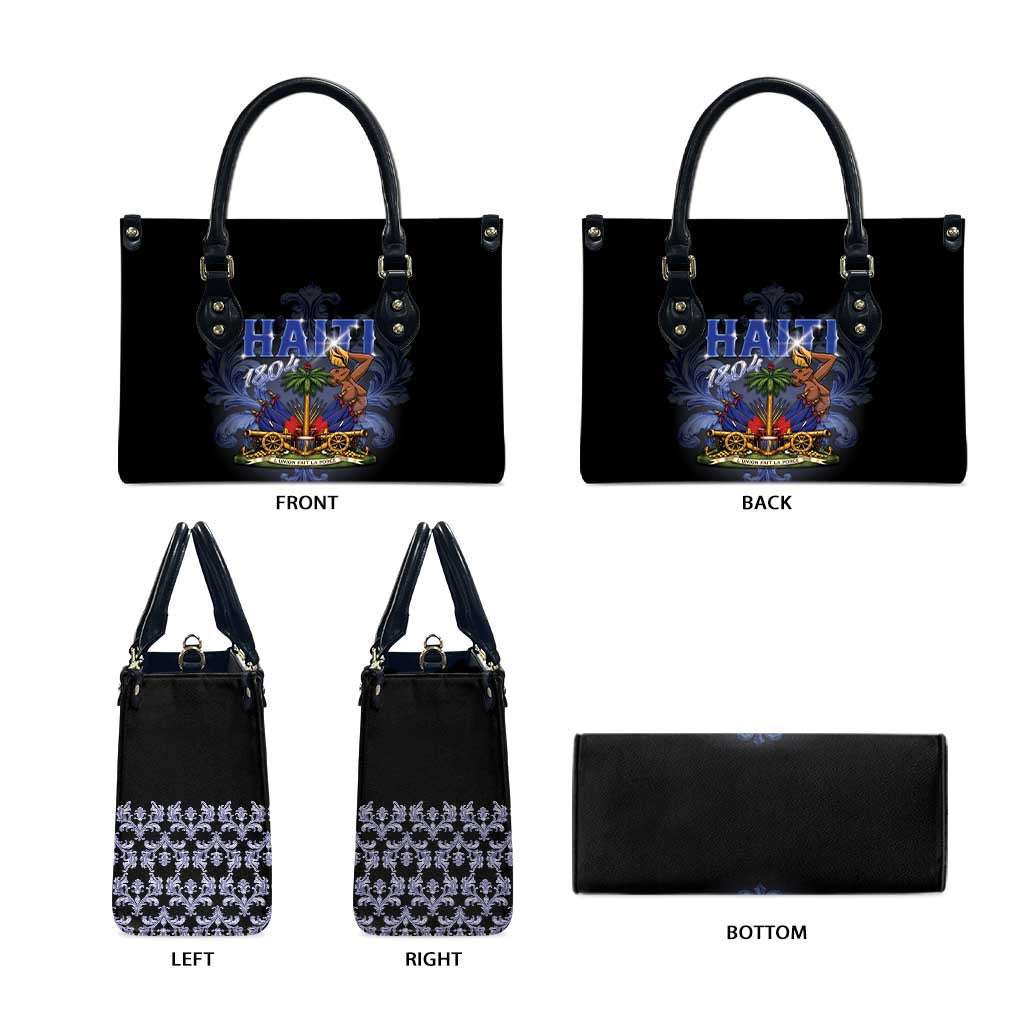 Haiti 1804 Leather Bag Haitian Heritage Month