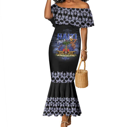 Haiti 1804 Mermaid Dress Haitian Heritage Month