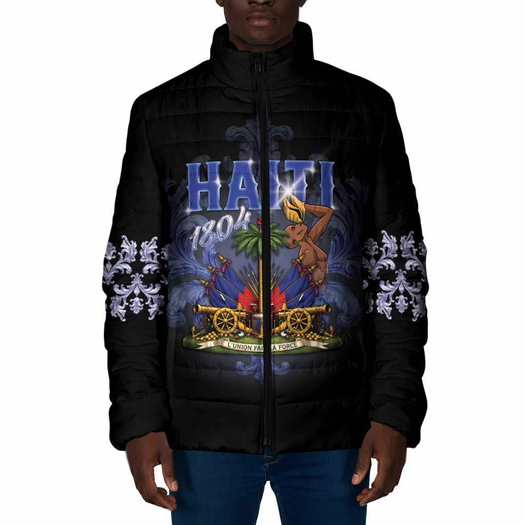 Haiti 1804 Padded Jacket Haitian Heritage Month