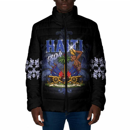 Haiti 1804 Padded Jacket Haitian Heritage Month