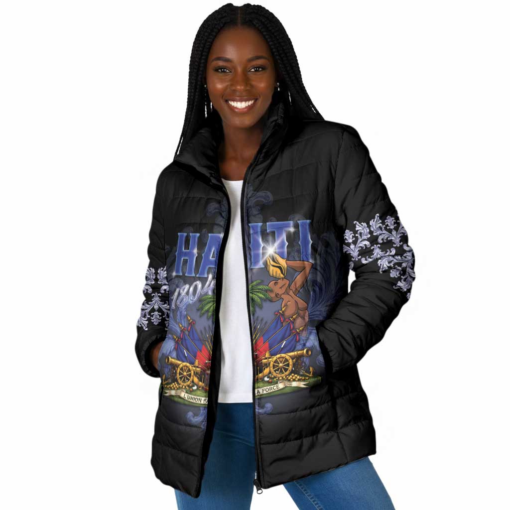 Haiti 1804 Padded Jacket Haitian Heritage Month