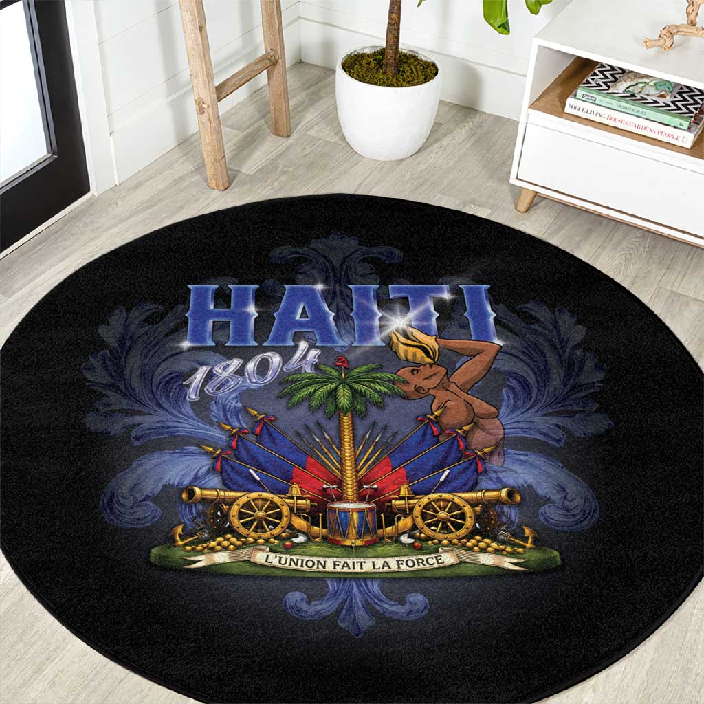 Haiti 1804 Round Carpet Haitian Heritage Month