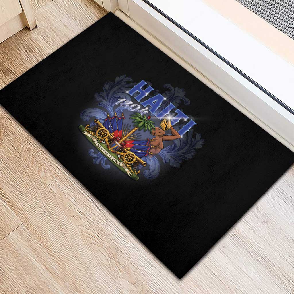 Haiti 1804 Rubber Doormat Haitian Heritage Month