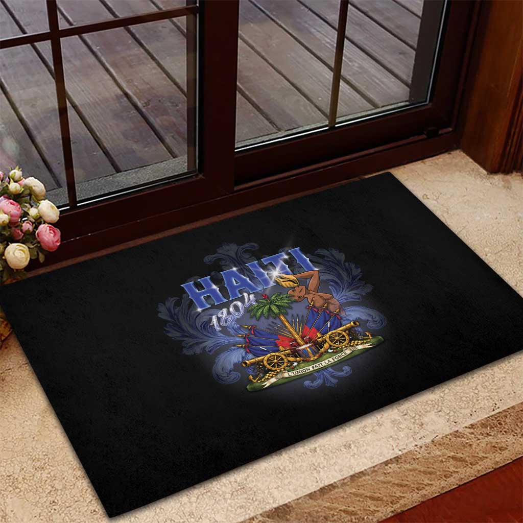 Haiti 1804 Rubber Doormat Haitian Heritage Month