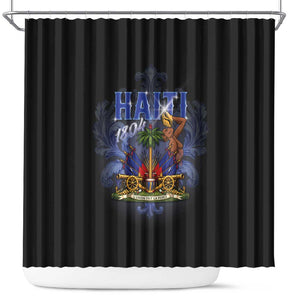 Haiti 1804 Shower Curtain Haitian Heritage Month