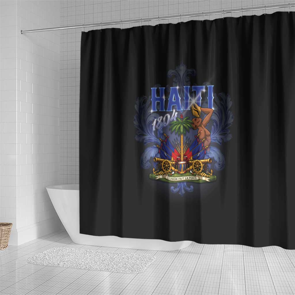 Haiti 1804 Shower Curtain Haitian Heritage Month