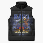 Haiti 1804 Sleeveless Puffer Jacket Haitian Heritage Month