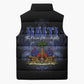 Haiti 1804 Sleeveless Puffer Jacket Haitian Heritage Month