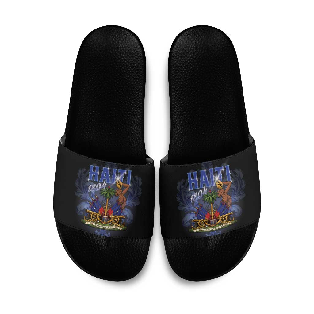 Haiti 1804 Slide Sandals Haitian Heritage Month