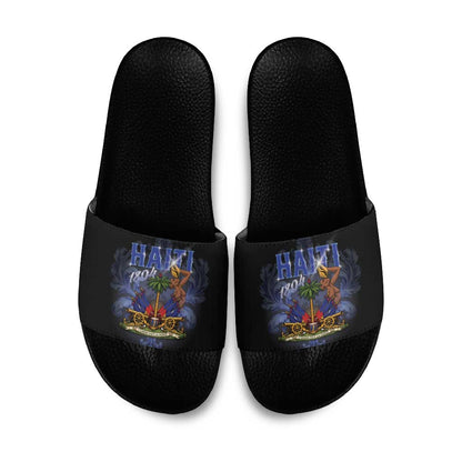 Haiti 1804 Slide Sandals Haitian Heritage Month
