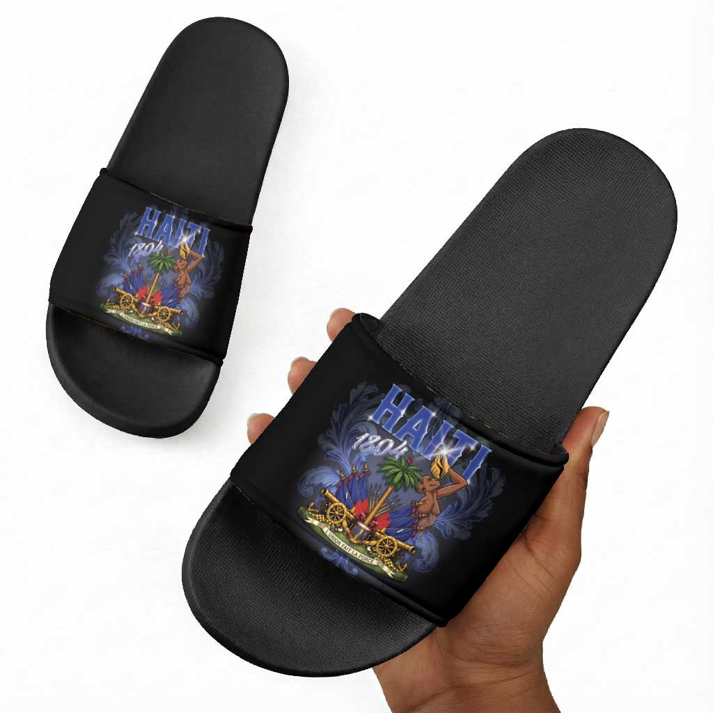 Haiti 1804 Slide Sandals Haitian Heritage Month