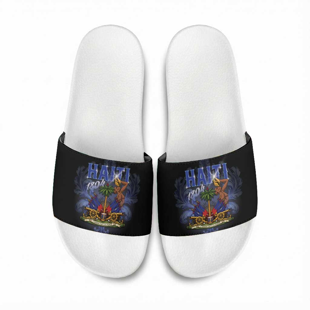 Haiti 1804 Slide Sandals Haitian Heritage Month