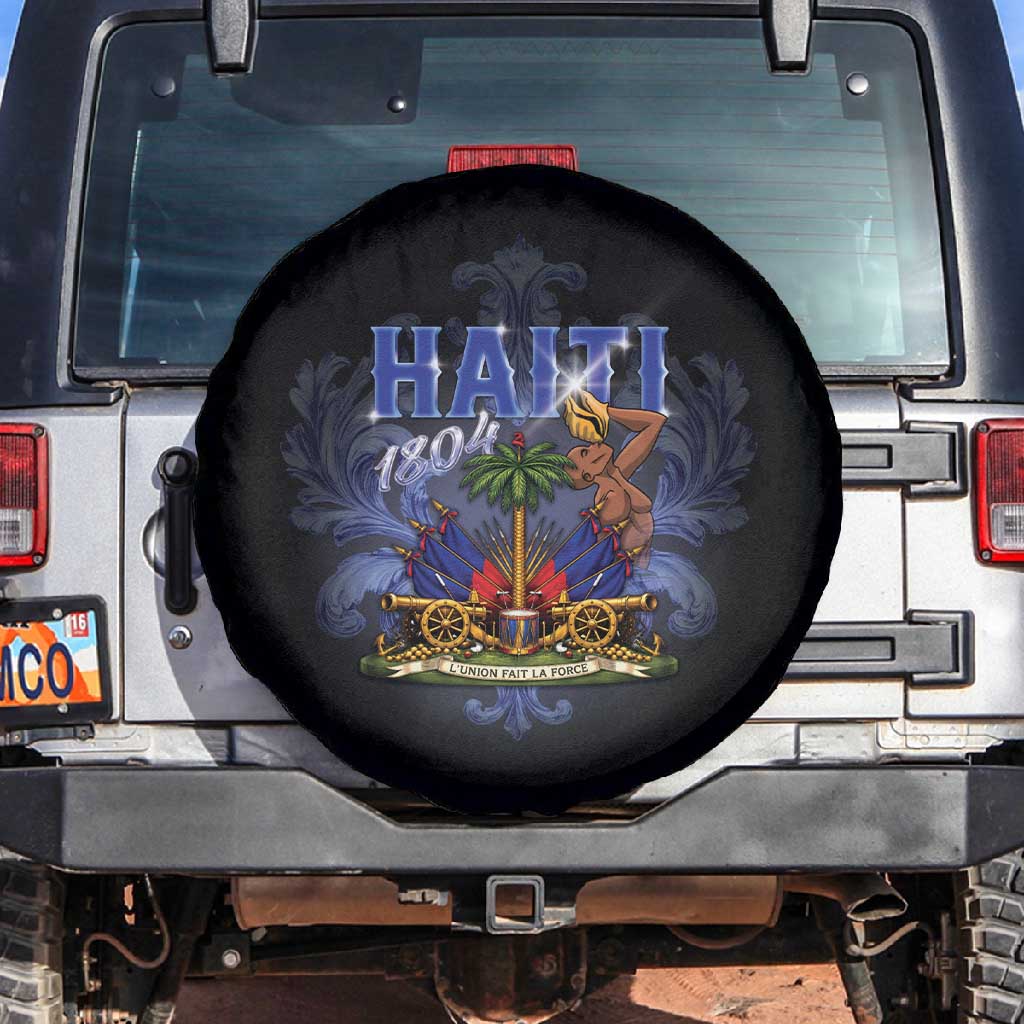 Haiti 1804 Spare Tire Cover Haitian Heritage Month
