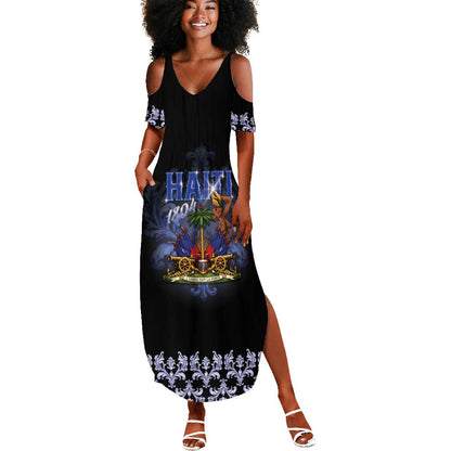 Haiti 1804 Summer Maxi Dress Haitian Heritage Month
