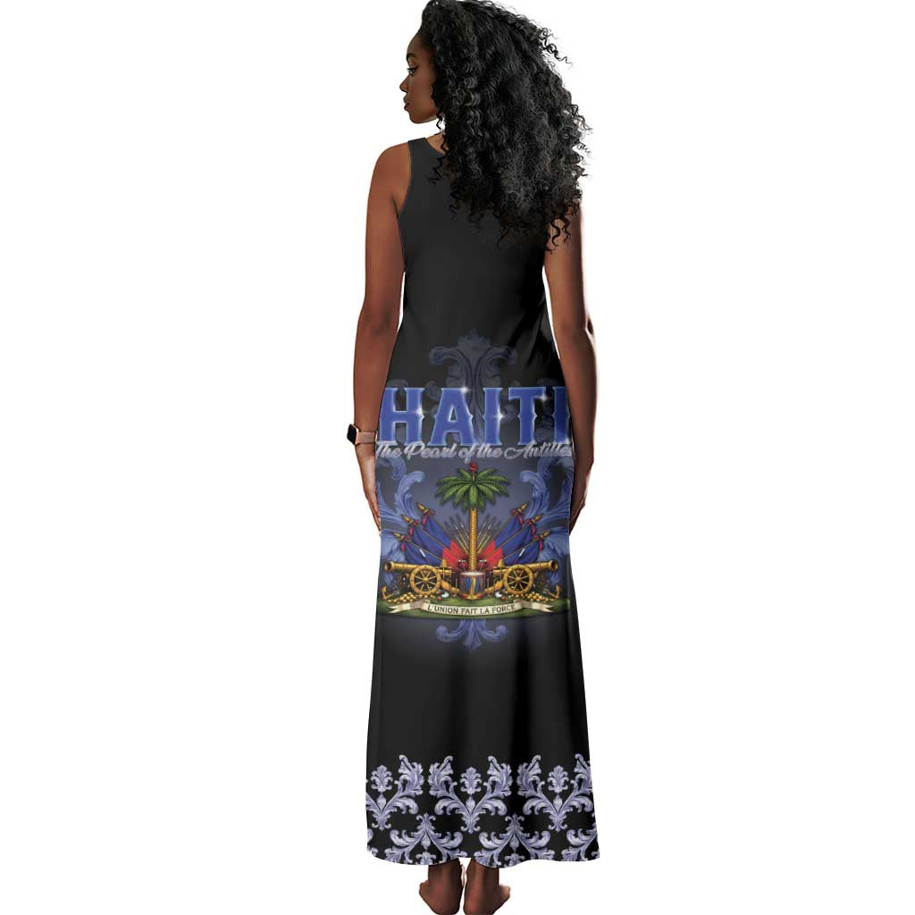 Haiti 1804 Tank Maxi Dress Haitian Heritage Month