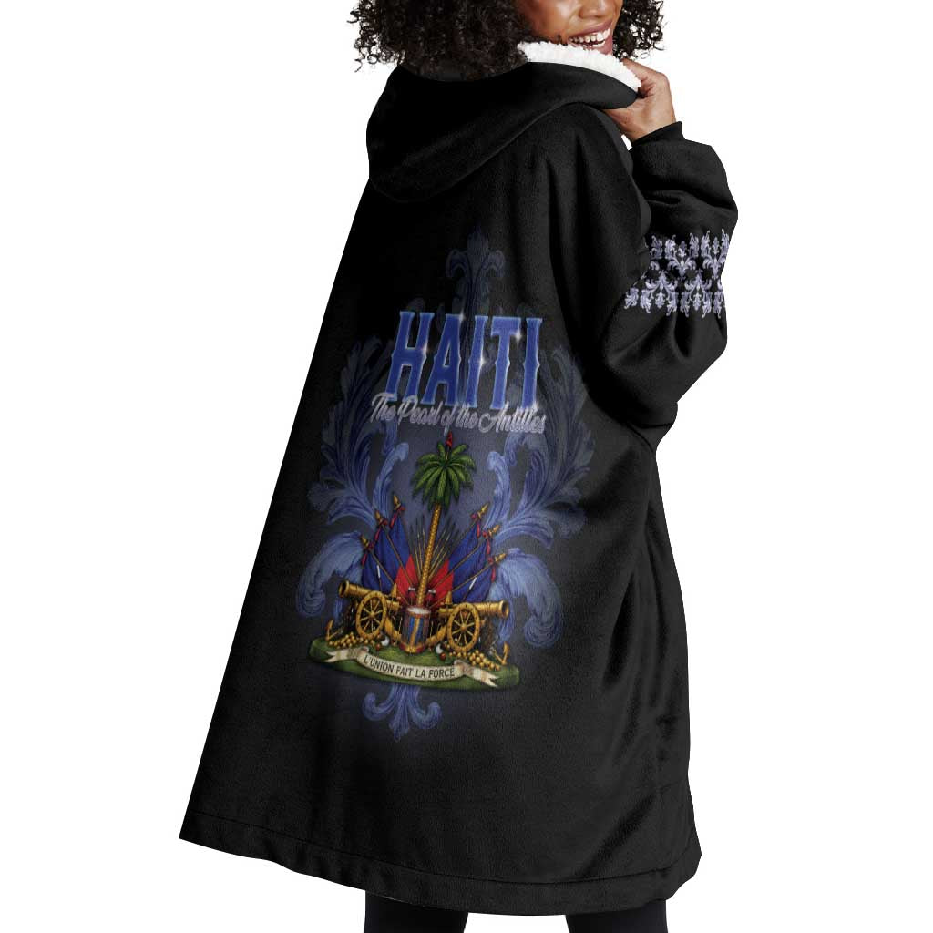 Haiti 1804 Wearable Blanket Hoodie Haitian Heritage Month