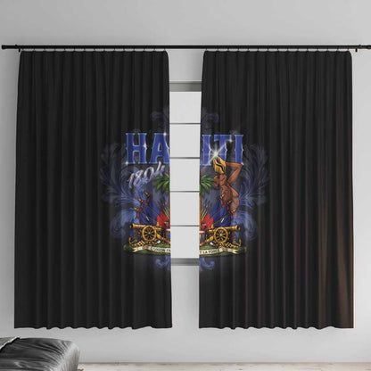 Haiti 1804 Window Curtain Haitian Heritage Month