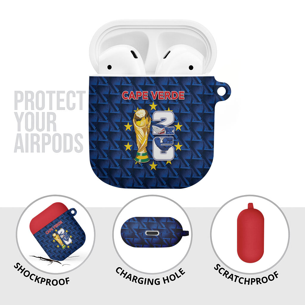 Cabo Verde Football 2026 AirPods Case Road To Glory