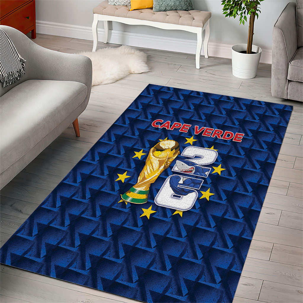 Cabo Verde Football 2026 Area Rug Road To Glory