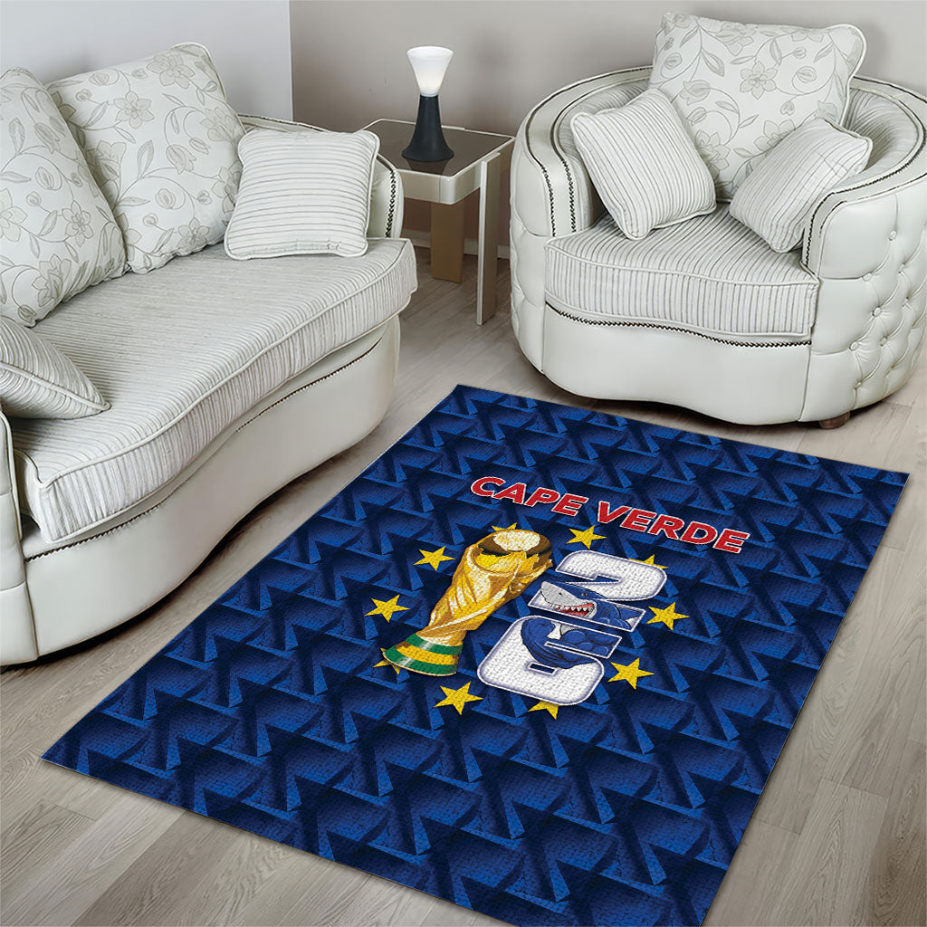 Cabo Verde Football 2026 Area Rug Road To Glory