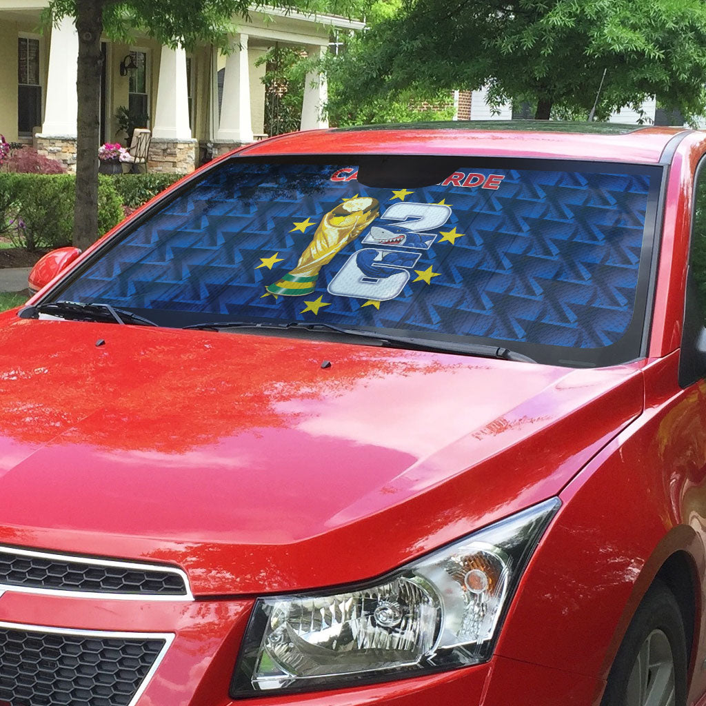 Cabo Verde Football 2026 Auto Sun Shade Road To Glory