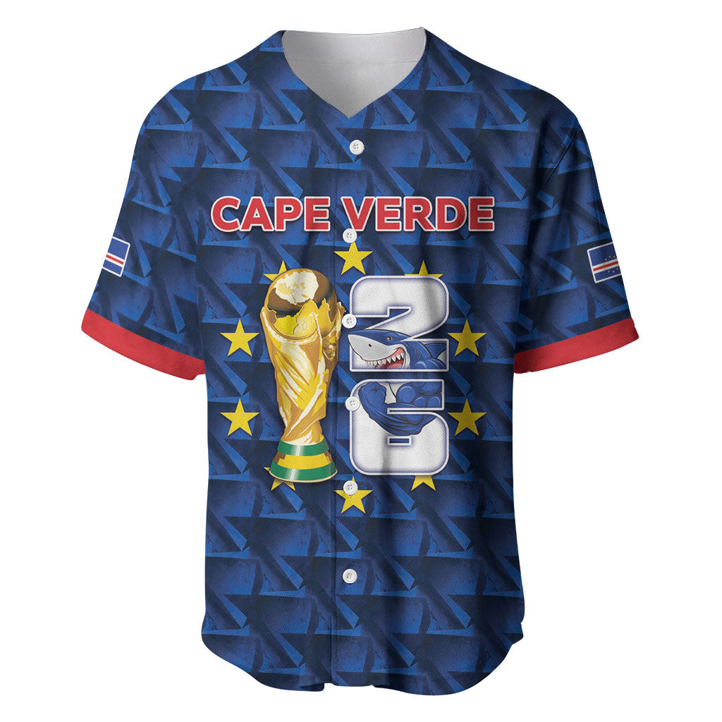 Custom Cabo Verde Football 2026 Baseball Jersey Road To Glory